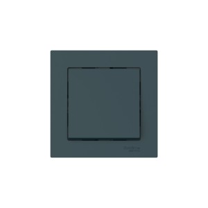 ATLASDESIGN 1-клавишный ВЫКЛЮЧАТЕЛЬ, сх.1, 10АХ, в сборе, быстрозажим. клем., ИЗУМРУД