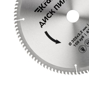 Диск пильный 305 мм х 100 зуб х 32/30 мм KRANZ