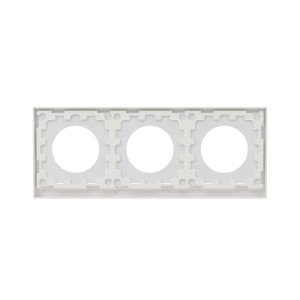Рамка 3 поста IP44, KANT, белый песок DKC