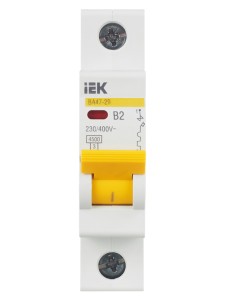 KARAT Автоматический выключатель ВА47-29 1P B 2А 4,5кА IEK