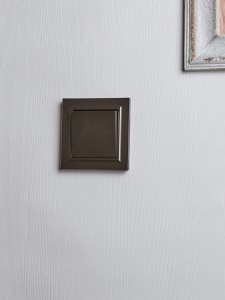 BRITE Выключатель 1-клавишный 10А в сборе ВСР10-1-0-БрТБ темная бронза IEK