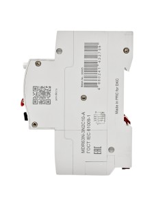 Дифавтомат YON max типа MDR, 3P+N, 30mA, 10A, хар-ка C, 6kA, тип A DKC