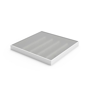 Светильник офисный Gauss MiR 30W 3700lm 4000K IP40 588*588*50мм Грильято призма планки LED 1/1
