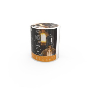 Светильник подвесной Gauss Decor PL021 черный E27, 1 м