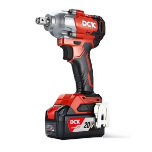 Гайковерт аккум ударный бесщеточный DCK KDPB488, 18В, 1/2 ", 2*5А/ч 488нм