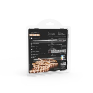 Лента Gauss LED 5050/30-SMD 7.2W 12V DC теплый белый IP66 (блистер 5м)