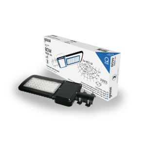 Светильник Уличный Gauss LED Qplus IP65 455*180*49 80W 9600lm 5000K 120-260V КСС Ш 1/4