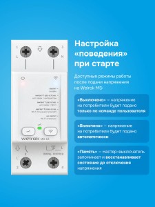 Мастер-выключатель Welrok MS-63