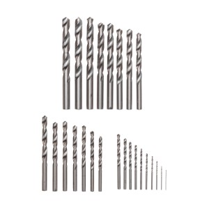Набор сверл по металлу, 1-13мм (через 0,5мм), HSS, цилиндрический хвостовик, металлический кейс, 25