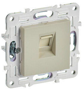 SKANDY Розетка компьютерная RJ45 кат.5E SK-K01B бежевый IEK