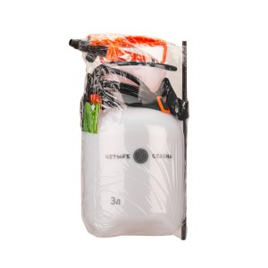 Опрыскиватель садовый помповый для растений и цветов 3л ЧЕТЫРЕ СЕЗОНА