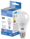 Лампа светодиодная LED Bulb A60 510lm 6500K E27 IEK