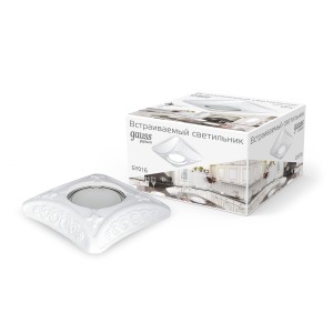 Светильник Gauss Gypsum Exclusive GY016 белый, Gu5.3 1/24