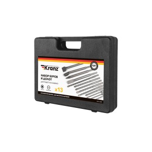 Набор буров и долот SDS PLUS, 13 предметов KRANZ