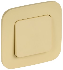 FLITE Выключатель 1-клавишный 10А ВС11-1-0-ФлН навахо IEK