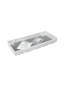 U48C IT, Щит встраиваемый мультимедийный, 4 ряда, прозрач. дверца, IP40