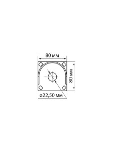 Корпус КП101 c козырьком для кнопок, 1 место, ABS желтый, IP66 TDM