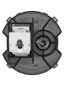 Розетка компьютерная RJ45 + TV розетка оконечная агат, "Байкал" TDM