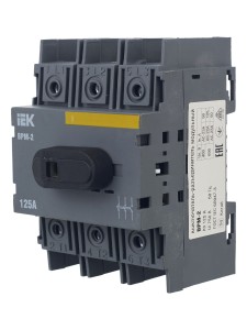 Выключатель-разъединитель модульный ВРМ-2 3P 125А IEK