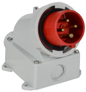 Вилка стационарная ССИ-514 3Р+РЕ 16А 380-415В IP44 IEK