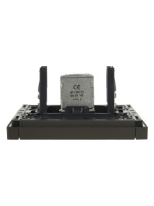 FORTE&PIANO Розетка TV проходная FP329 серый IEK
