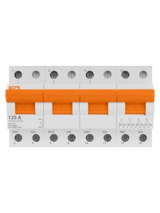 Модульный переключатель трехпозиционный МП-125 4P 125А TDM