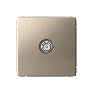 ARTGALLERY TV РОЗЕТКА проходная 4DB, механизм, ШАМПАНЬ