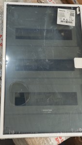 N36-ALFA, Щит навесной, 3 ряда, 36+6 мод., прозрач. дверца, IP40