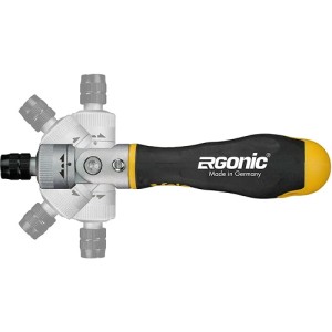 Трещотка поворотная Ergonic K с храповым механизмом 43899940