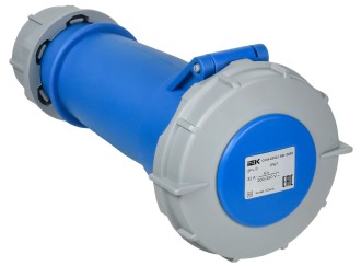 Розетка переносная ССИ-223 2P+PE 32А 200-250В IP44 IEK