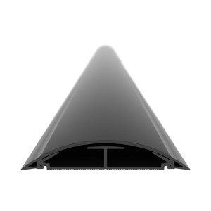 Напольный канал 50х12 мм CSP-F, черный DKC