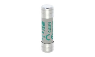 Вставка плавкая цилиндр., 1A, 500VAC, 10x38mm, тип aM