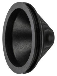 Кабельный ввод мембранный КВМП-1 (Пирамидка 80/70), резина, RAL 9005, IP54 TDM