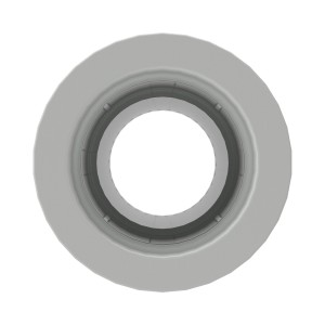 Переходник армированная труба - жесткая труба, IP67, д.20мм DKC