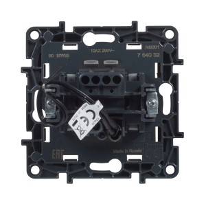 Выкл 1кл с подсв. STRUCTURA ШАМ