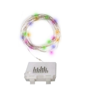 Гирлянда DC-G03-50M, 50 мульт. microLED, 5.1 м., 8 реж., 3xAA