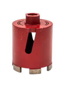 Коронка алмазная для дрелей с микроударом DCH-72MH Micro Hit Laser M16 EKF Professional