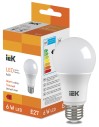 Лампа светодиодная LED Bulb A60 510lm 3000K E27 IEK