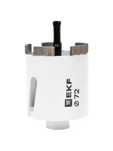 Коронка алмазная Turbo Fast 72 DCH-72TRB Laser M16 EKF Expert