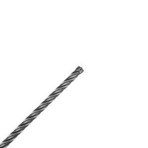 Бур по бетону SUPER 6x210мм, профессиональный, цельная крестовая пластина, SDS PLUS KRANZ