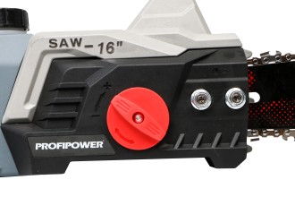 Сетевая цепная пила E0263 PROFIPOWER ПЦ-2400 (2400Вт, 16", 59 звеньев, в коробке)