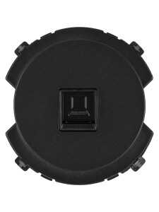 Розетка компьютерная RJ45 агат, "Байкал" TDM