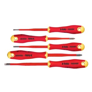 Набор диэлектрических отверток Ergonic E-SLIM SL/PZ, 5шт 41385398