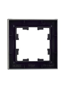 BRITE Рамка 1-местная РУ-1-БрШ шампань IEK