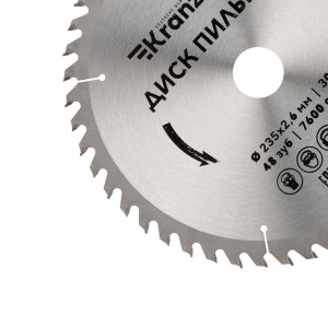 Диск пильный 235 мм х 48 зуб х 30 мм KRANZ