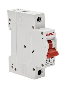 Автоматический выключатель YON max типа MD63N, 6кА, 1 полюс, хар-ка C, 32А DKC