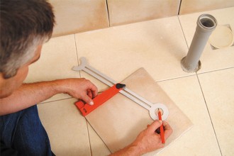 303 КАПРО Маркер керамический для отверстий (75мм, 32мм)