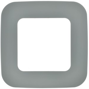 FLITE Рамка 1-местная РУ-1-А-ФлС серый IEK