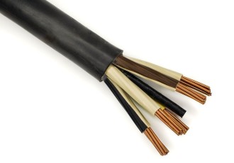 ВВГнг(А)-LS 5*16,0 н.660В(ТУ BY) чер кабель