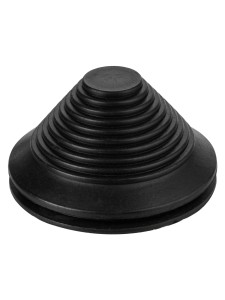 Кабельный ввод мембранный КВМП-1 (Пирамидка 80/70), резина, RAL 9005, IP54 TDM